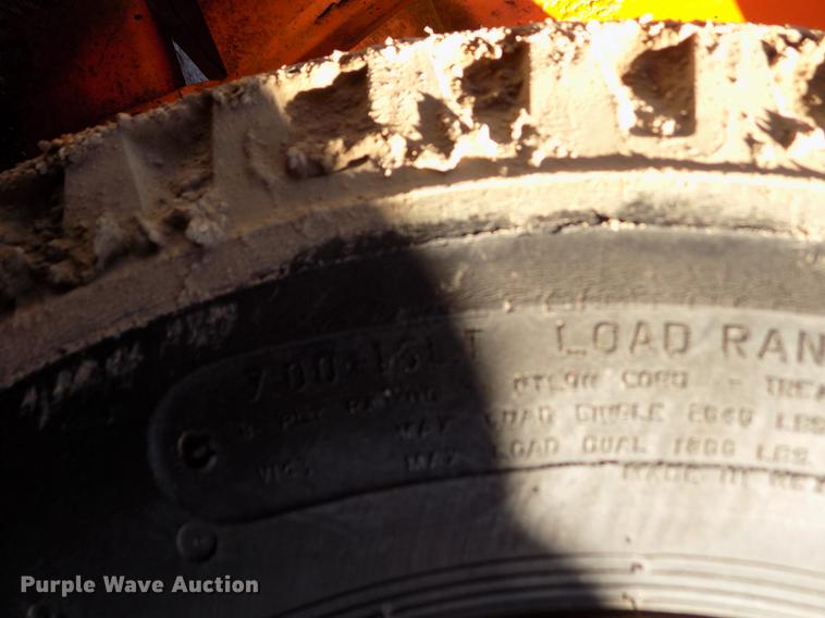 image for item DY9169 1990 shop built utility trailer