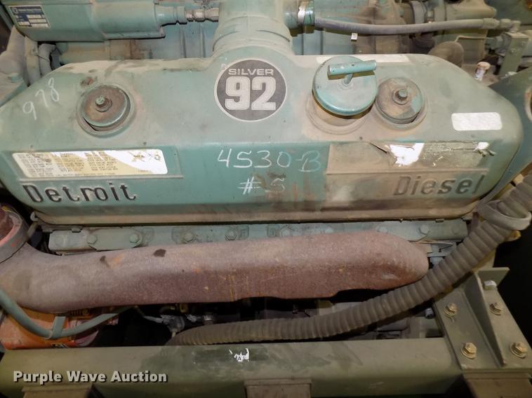 image for item DZ9599 1988 Detroit Diesel 8V92TA V8 turbo diesel engine