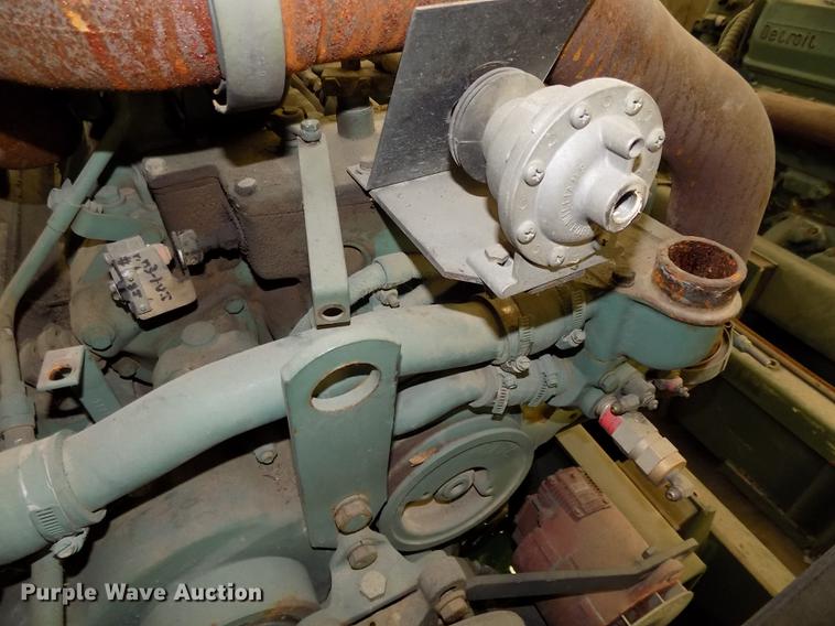 image for item DZ9599 1988 Detroit Diesel 8V92TA V8 turbo diesel engine