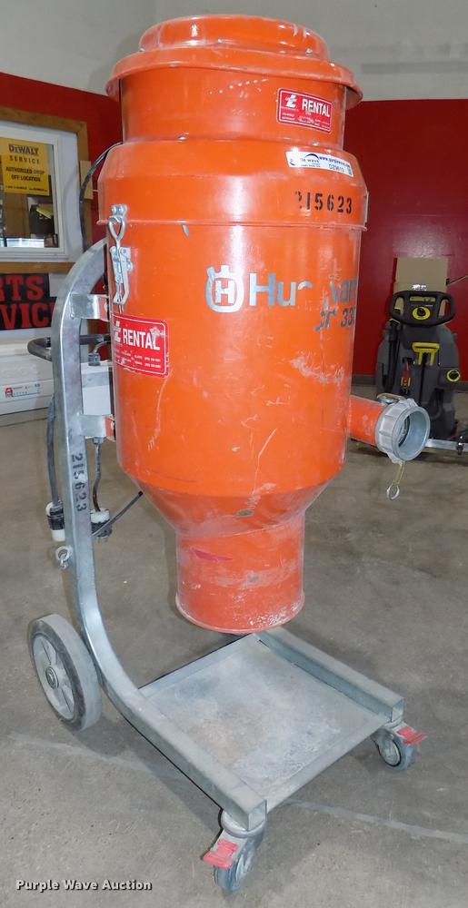 image for item DZ9619 (2) Husqvarna concrete dust extractor vacuums