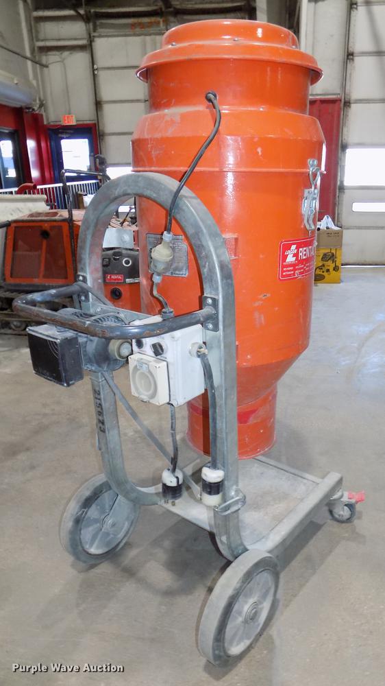 image for item DZ9619 (2) Husqvarna concrete dust extractor vacuums