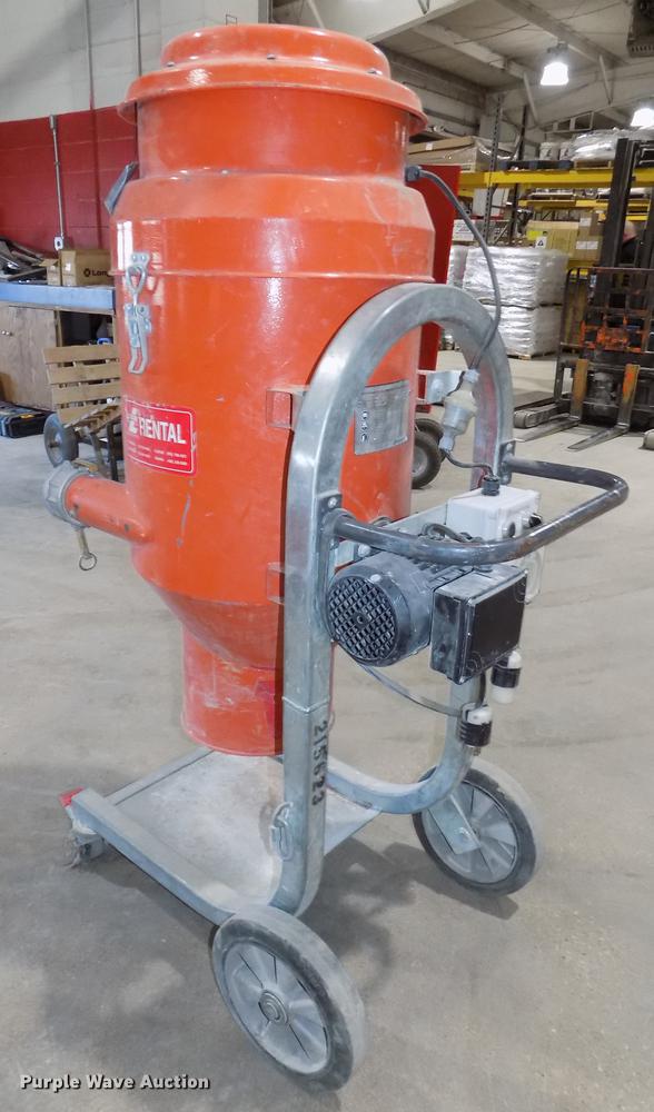 image for item DZ9619 (2) Husqvarna concrete dust extractor vacuums