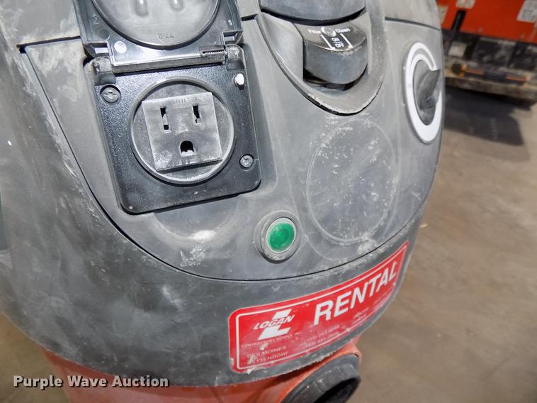 image for item DZ9619 (2) Husqvarna concrete dust extractor vacuums