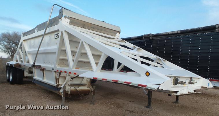 image for item EI9717 2013 CPS Manac 4BZ40A000 bottom dump trailer