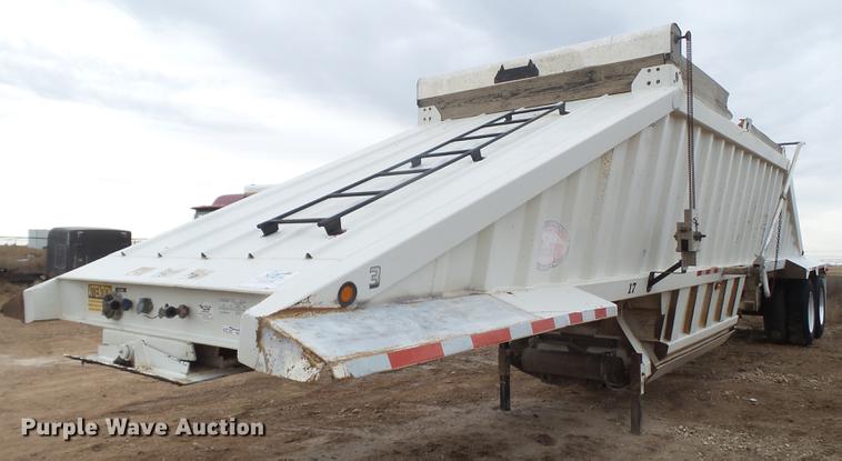 image for item EI9718 2012 CTS bottom dump trailer