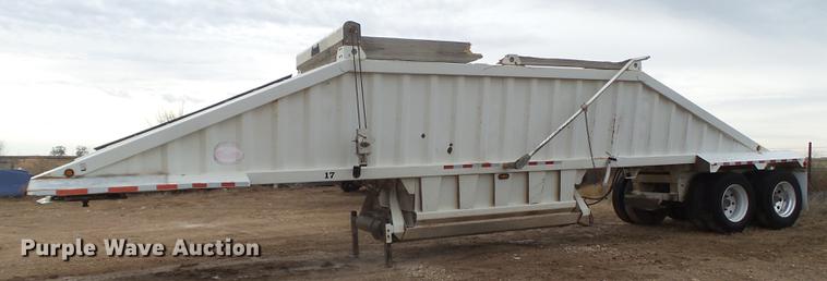 image for item EI9718 2012 CTS bottom dump trailer