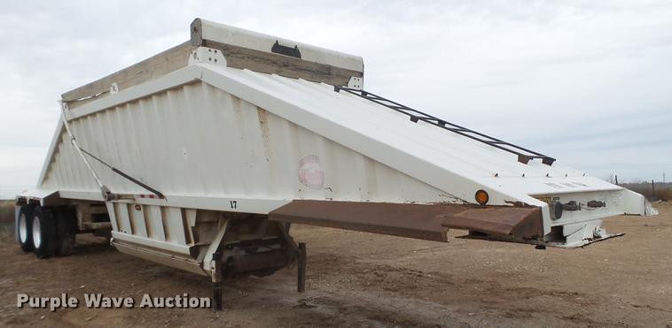 image for item EI9718 2012 CTS bottom dump trailer