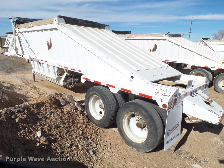 image for item EI9719 2008 CTS BDT-40 bottom dump trailer