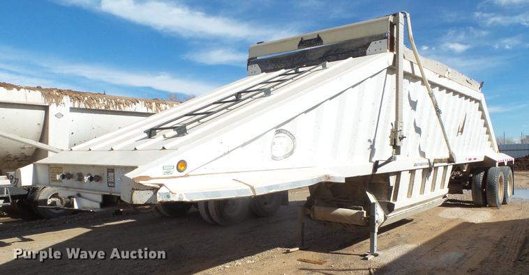 image for item EI9720 2008 CTS BDT-40 bottom dump trailer