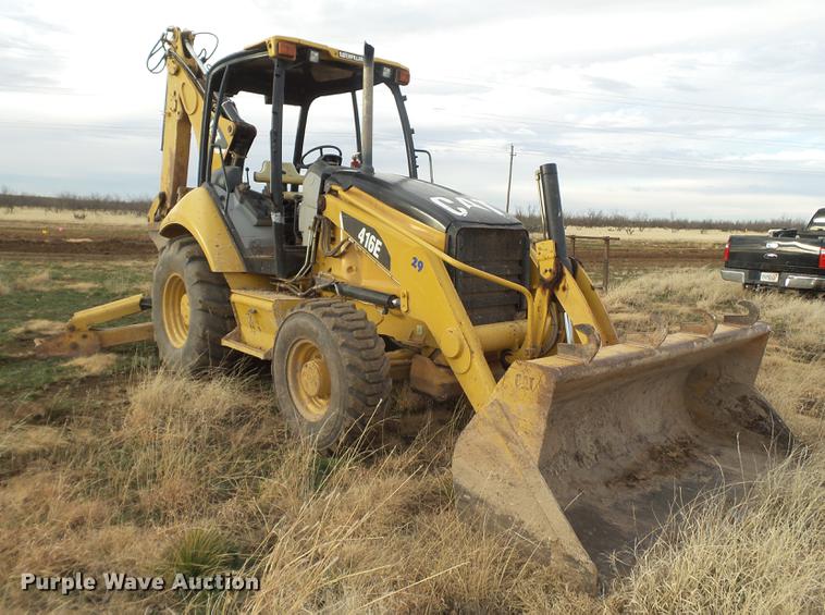 image for item EI9724 2008 Caterpillar 416E backhoe