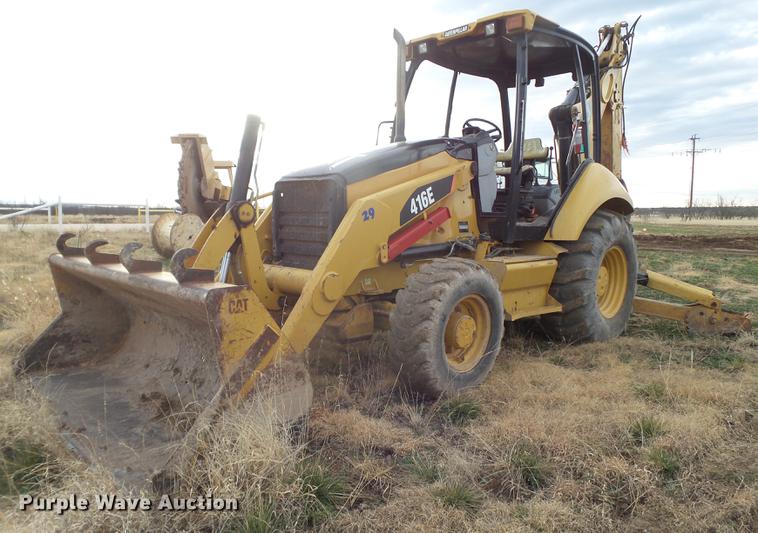 image for item EI9724 2008 Caterpillar 416E backhoe
