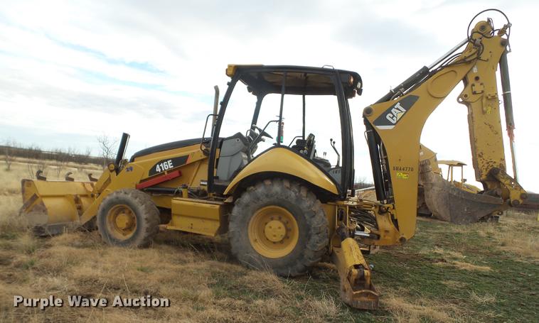 image for item EI9724 2008 Caterpillar 416E backhoe