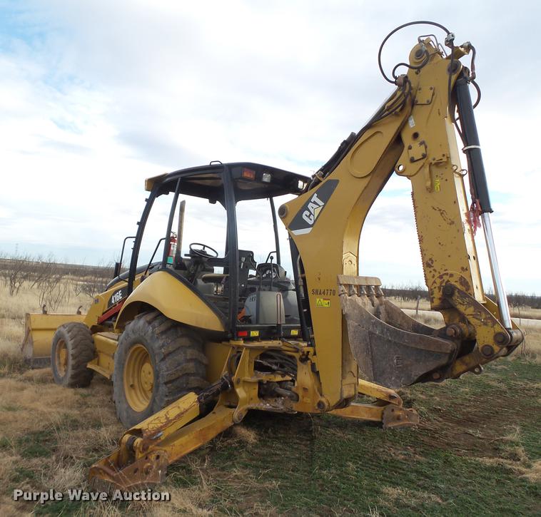image for item EI9724 2008 Caterpillar 416E backhoe