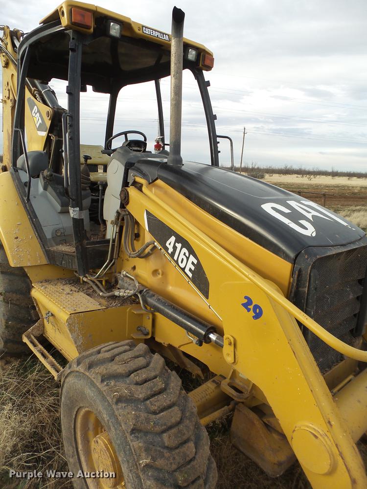image for item EI9724 2008 Caterpillar 416E backhoe