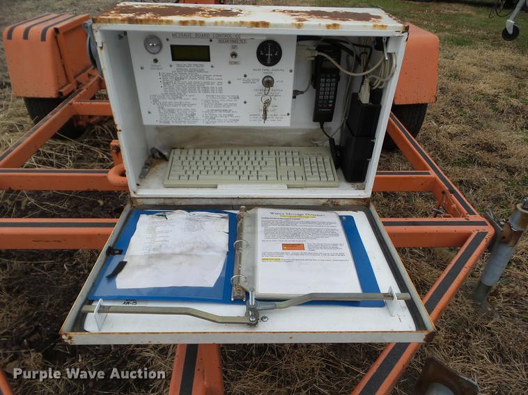 image for item EM9010 2000 Wanco WTLMB-S-LLAM message board