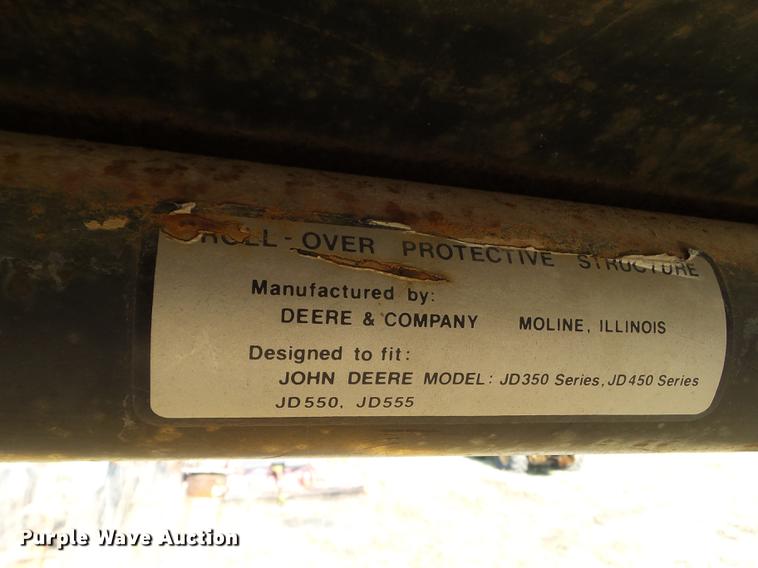 image for item EM9018 1979 John Deere 550C dozer