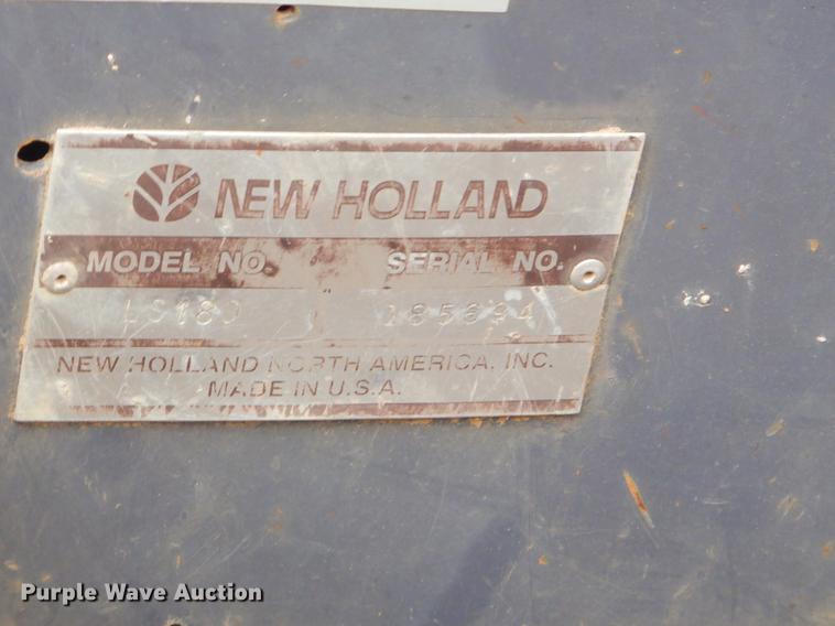 image for item ER9262 New Holland LS180 skid steer