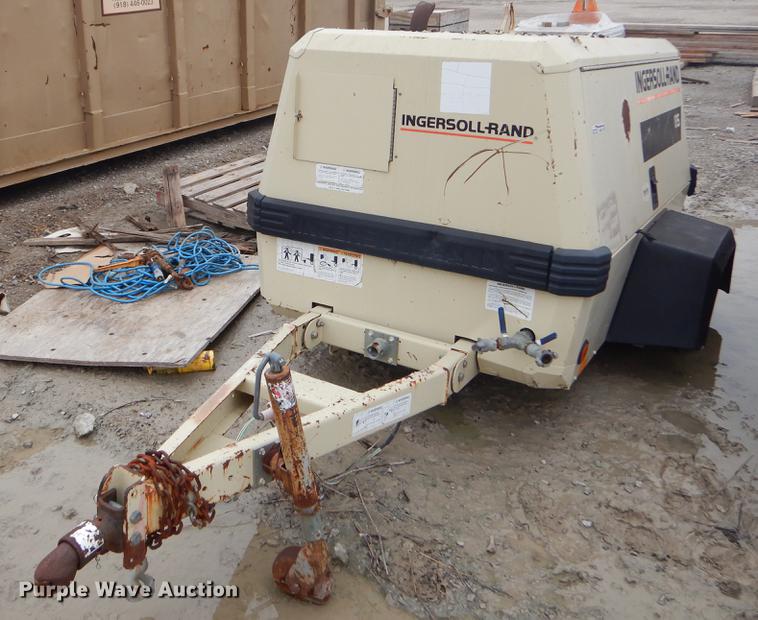 image for item ER9278 1999 Ingersoll Rand 185 air compressor