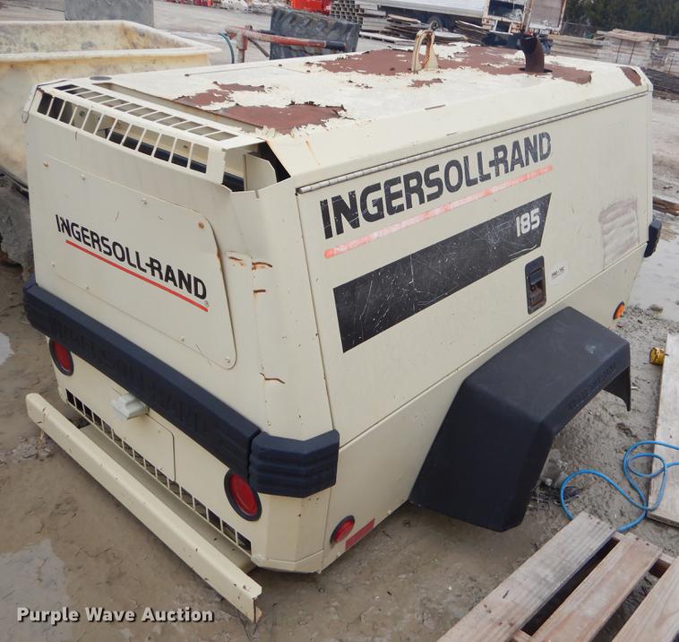 image for item ER9278 1999 Ingersoll Rand 185 air compressor