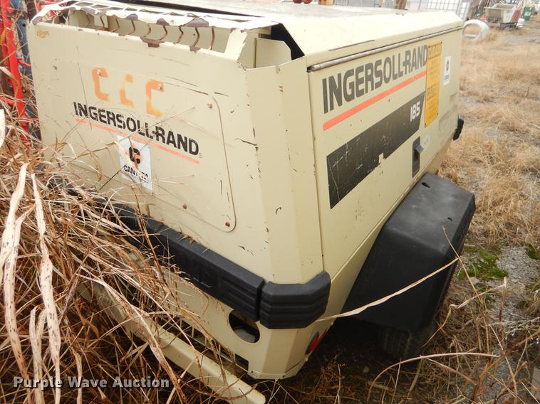 image for item ER9287 Ingersoll Rand 185 air compressor