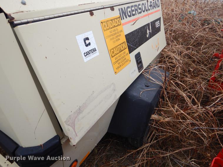 image for item ER9287 Ingersoll Rand 185 air compressor
