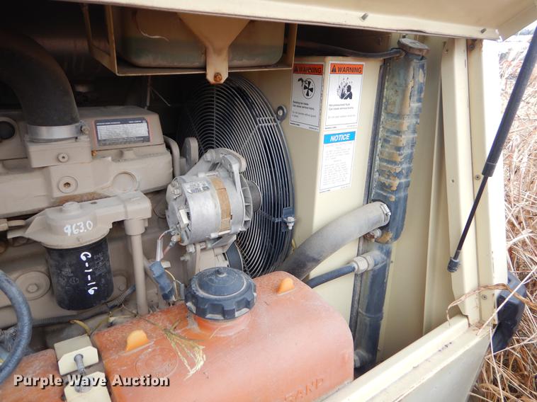 image for item ER9287 Ingersoll Rand 185 air compressor