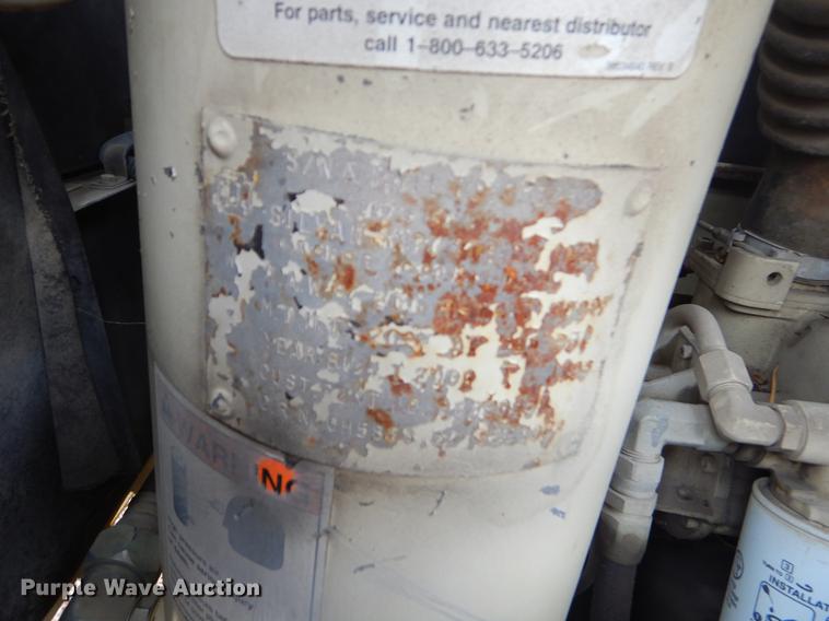 image for item ER9287 Ingersoll Rand 185 air compressor