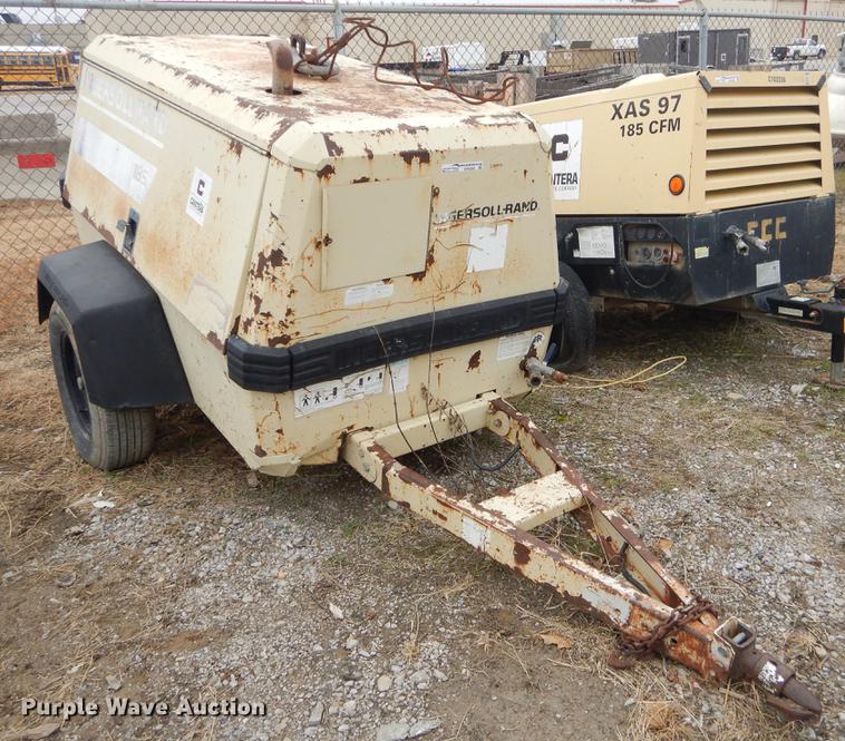 image for item ER9288 Ingersoll Rand 185 air compressor