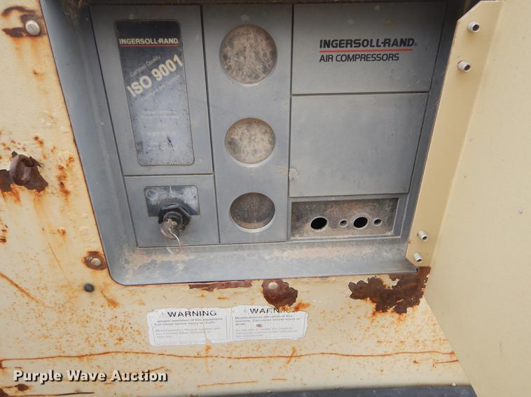 image for item ER9288 Ingersoll Rand 185 air compressor