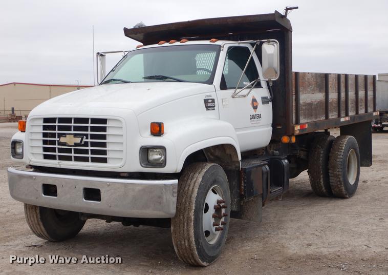 image for item ER9291 1999 Chevrolet C6500 dump truck