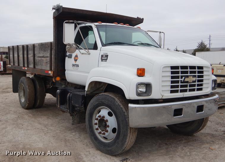 image for item ER9291 1999 Chevrolet C6500 dump truck