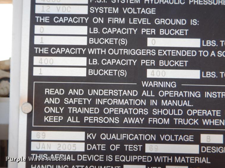 image for item ER9302 2005 Freightliner Business Class M2 bucket truck