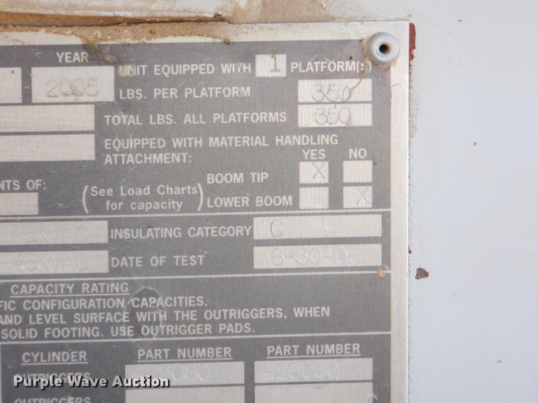 image for item ER9303 2005 Freightliner Business Class M2 bucket truck