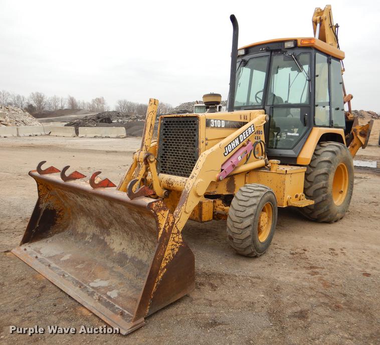 image for item ER9305 1996 John Deere 310D backhoe