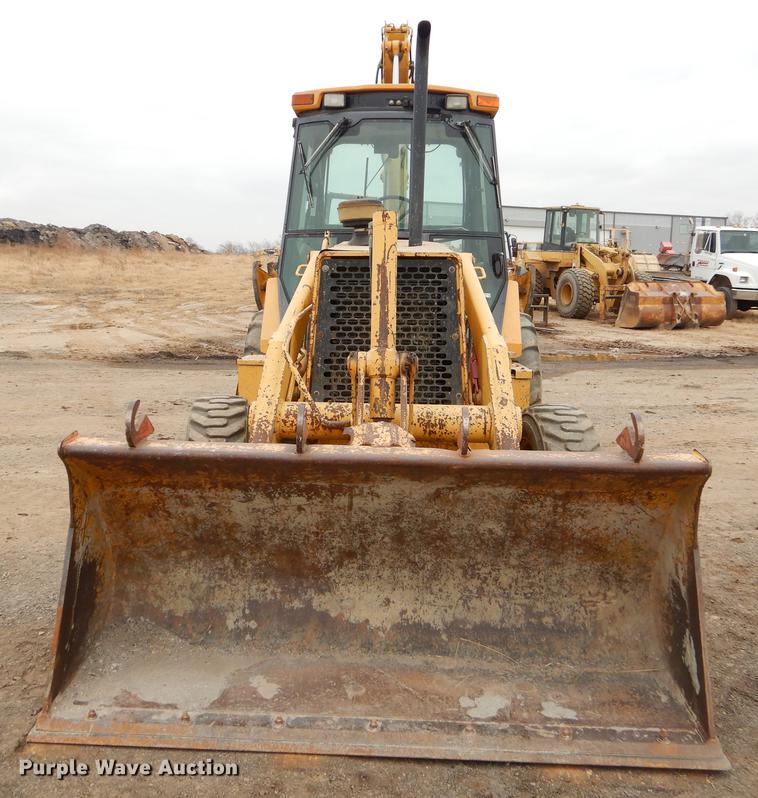 image for item ER9305 1996 John Deere 310D backhoe