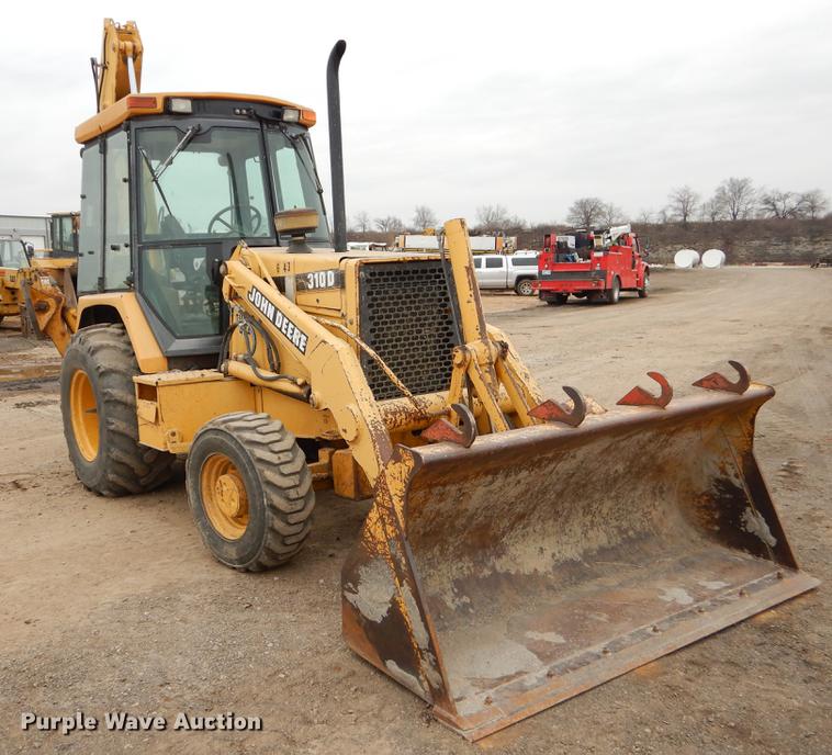image for item ER9305 1996 John Deere 310D backhoe