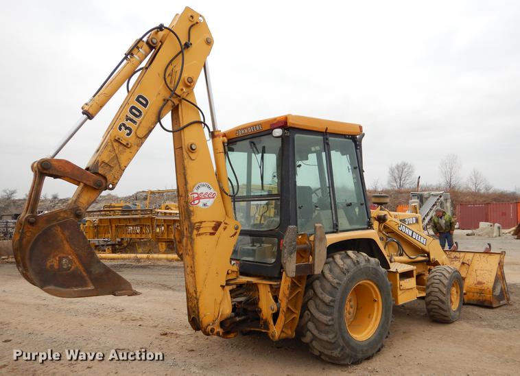image for item ER9305 1996 John Deere 310D backhoe