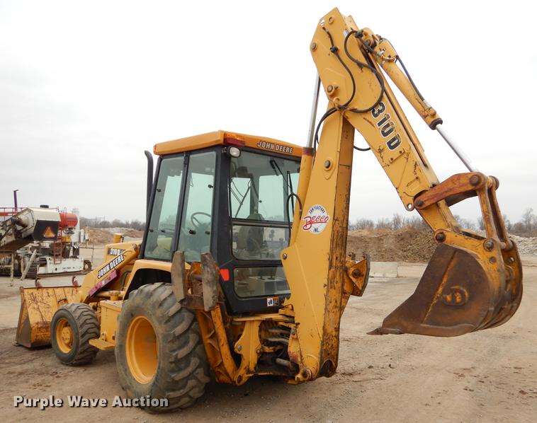 image for item ER9305 1996 John Deere 310D backhoe