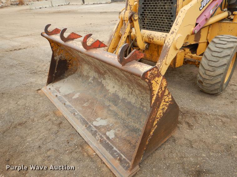 image for item ER9305 1996 John Deere 310D backhoe
