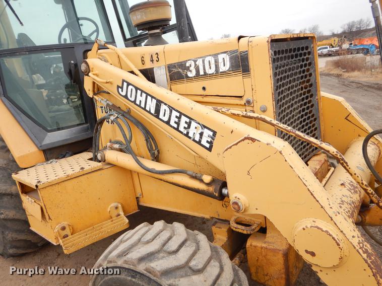 image for item ER9305 1996 John Deere 310D backhoe