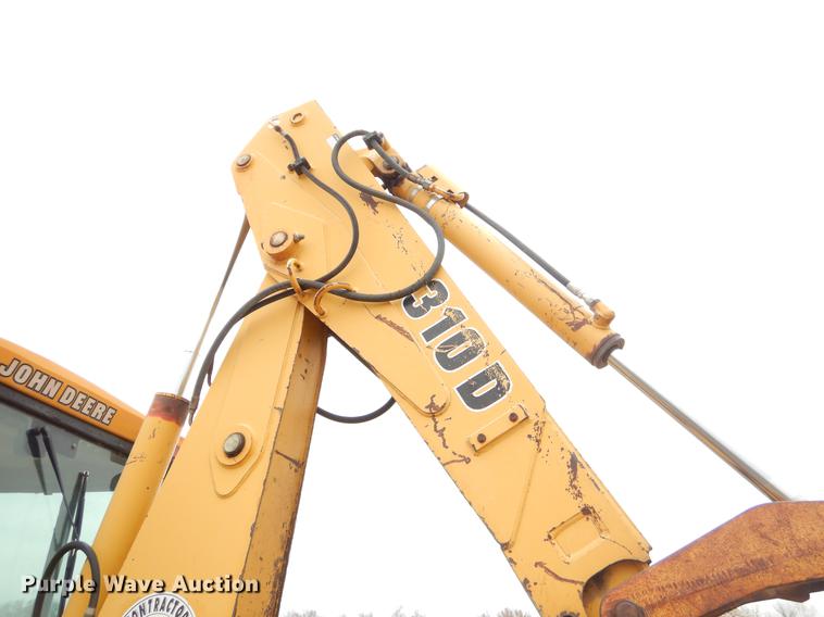 image for item ER9305 1996 John Deere 310D backhoe