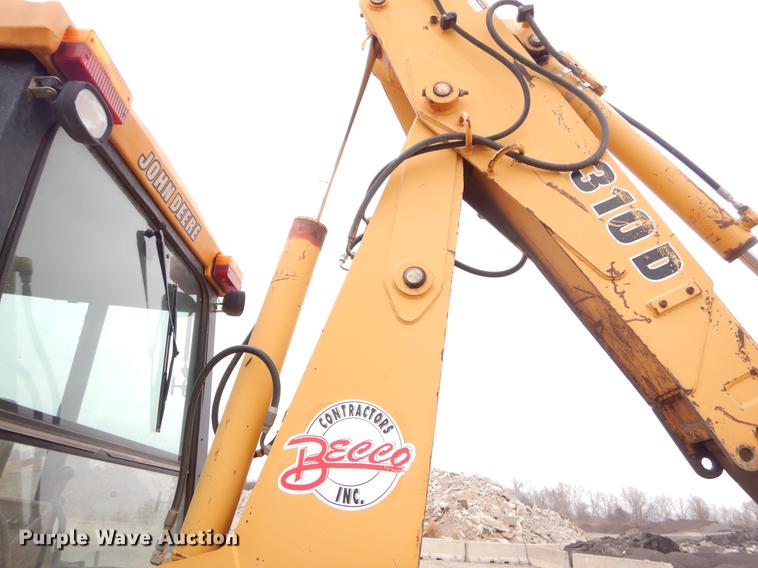 image for item ER9305 1996 John Deere 310D backhoe