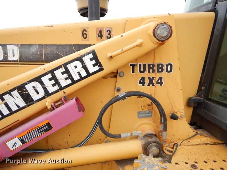 image for item ER9305 1996 John Deere 310D backhoe