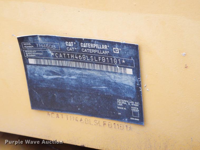 image for item ER9308 2004 Caterpillar TH460B telehandler