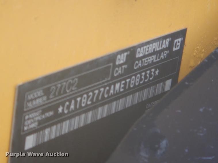 image for item ER9345 2013 Caterpillar 277C Series II skid steer