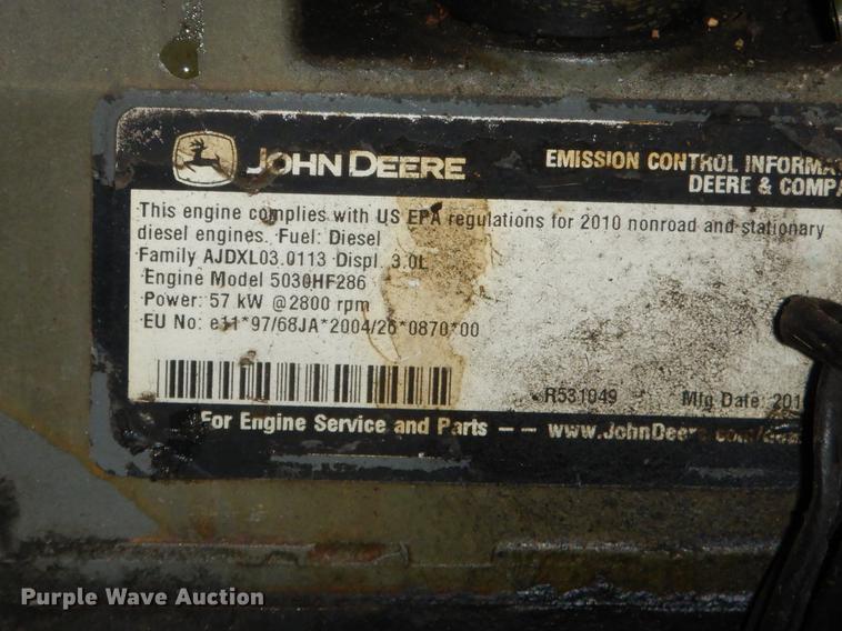 image for item ER9346 2011 John Deere 304J wheel loader