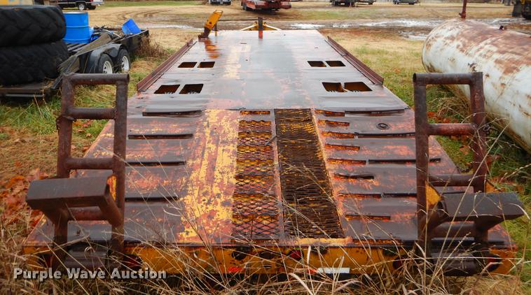 image for item ER9349 Shop built equipment trailer