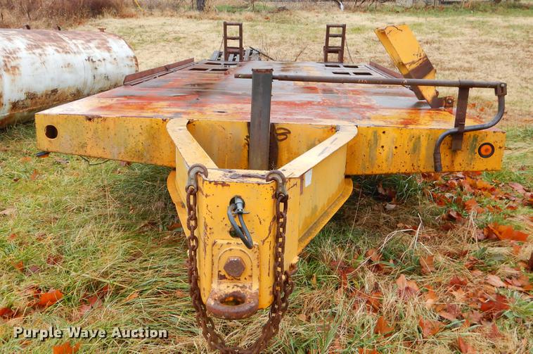 image for item ER9349 Shop built equipment trailer