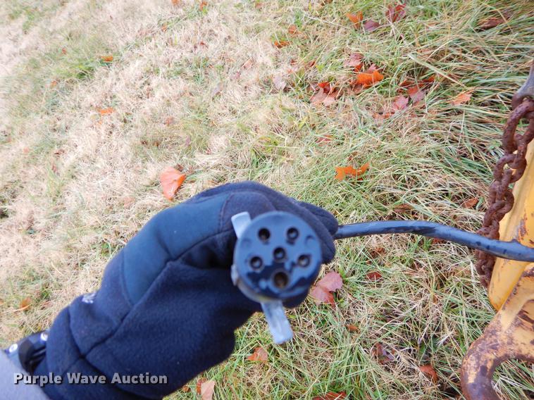 image for item ER9349 Shop built equipment trailer