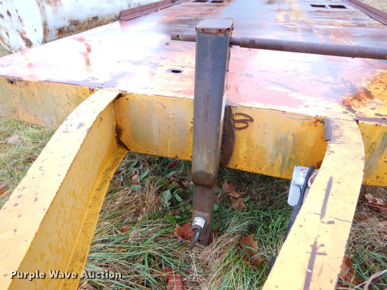 image for item ER9349 Shop built equipment trailer